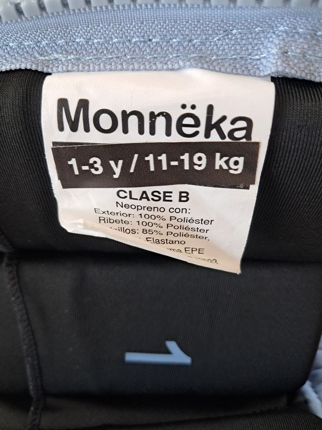 Chaleco natación Monneka (1-3 años) NUEVO