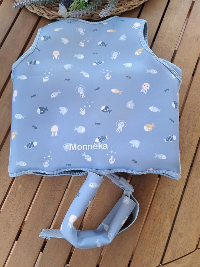 Chaleco natación Monneka (1-3 años) NUEVO