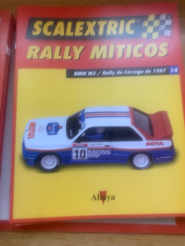 Scalextric Rally Miticos Altaya