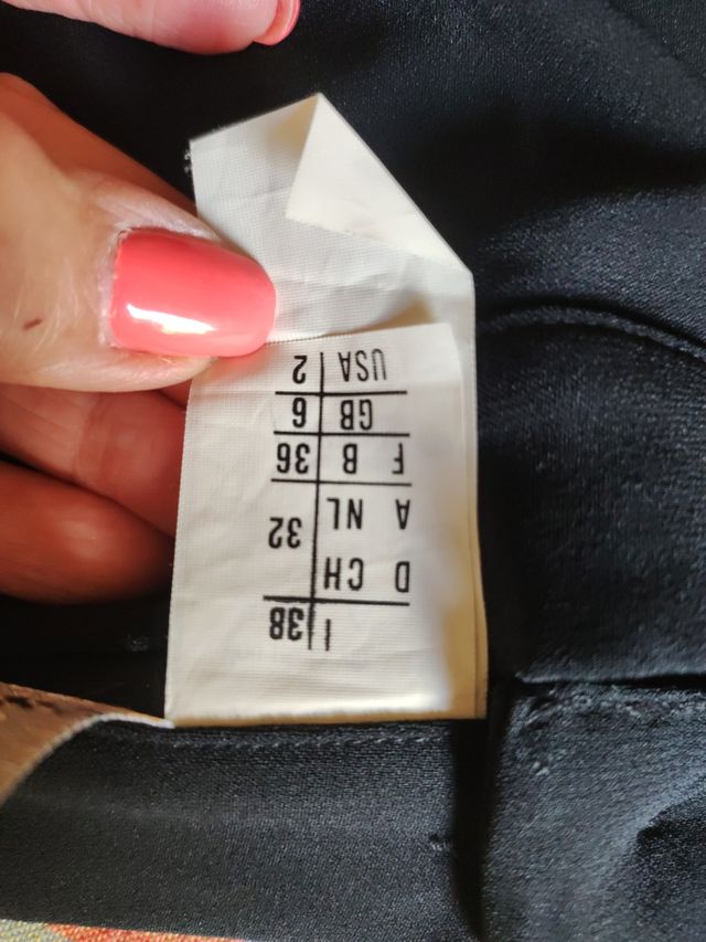 Gonna tubino Ferrè nera Tg M