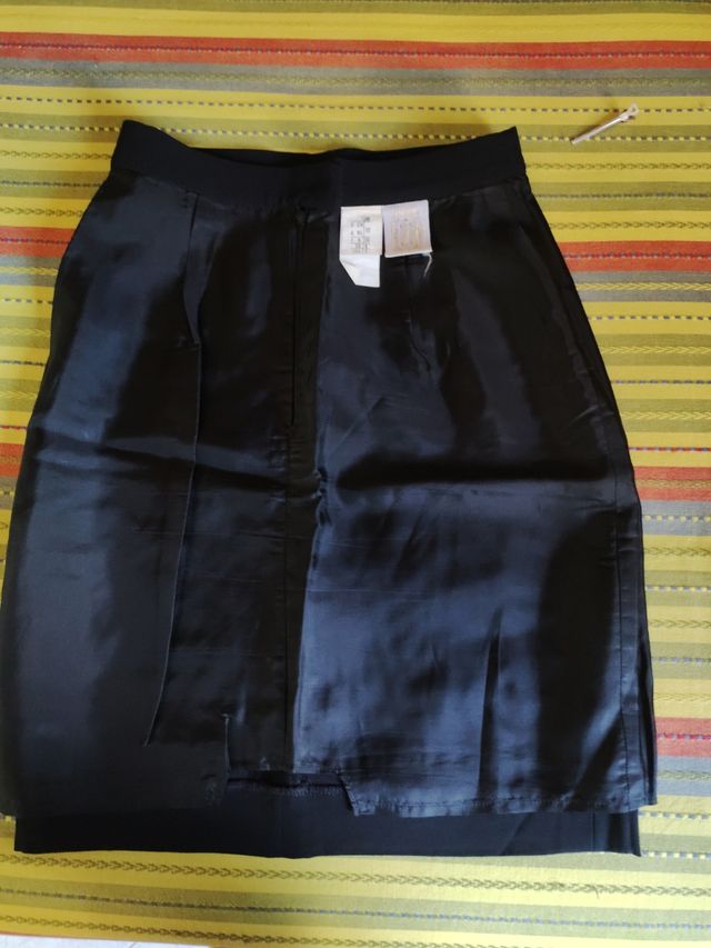 Gonna tubino Ferrè nera Tg M