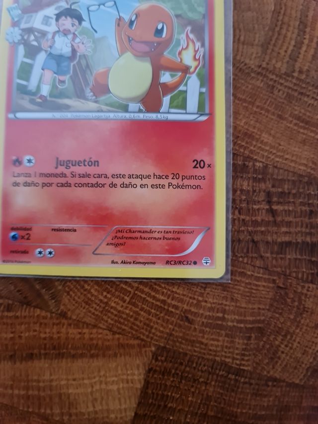 Carta Pokemon Charmander RC3/RC32