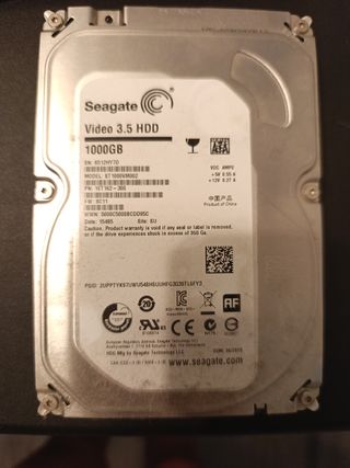 Seagate HDD 1TB - Disco Duro Interno