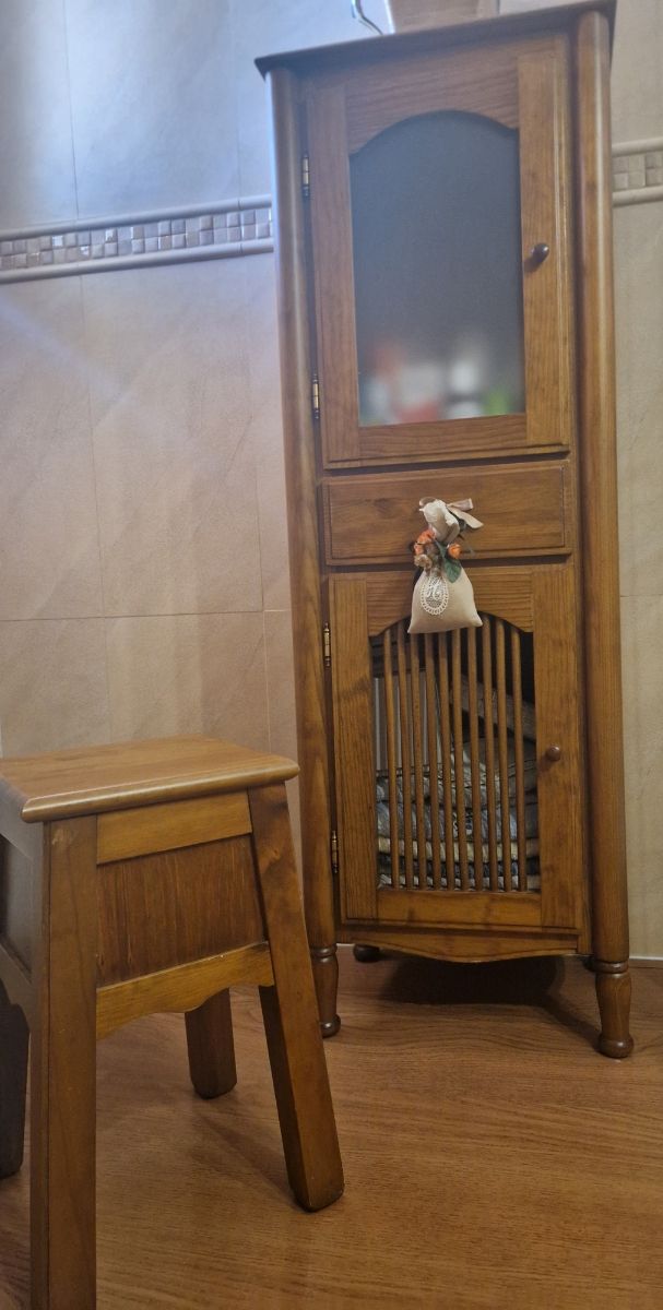 Muebles baño madera - Conjunto