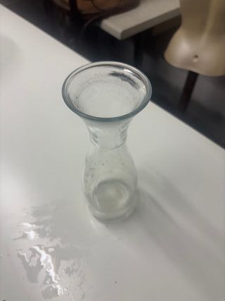 Caraffa vetro trasparente