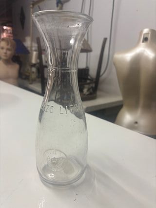 Caraffa vetro trasparente