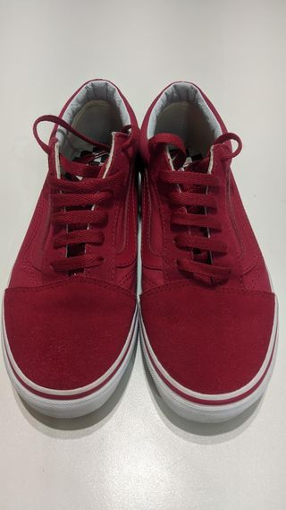 VANS rojas n36,5 (23cm) - Nuevas