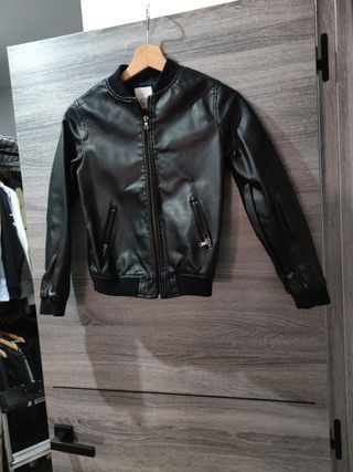 Chaqueta negra niño/niña 9-10 años 140 cm
