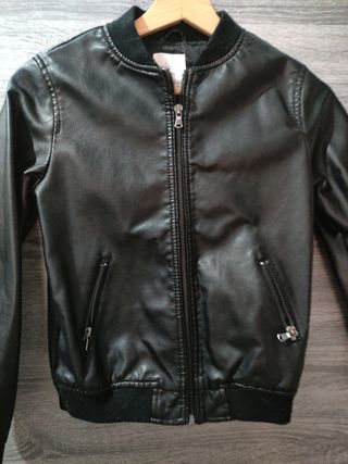 Chaqueta negra niño/niña 9-10 años 140 cm
