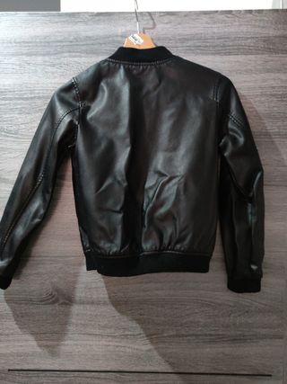 Chaqueta negra niño/niña 9-10 años 140 cm

