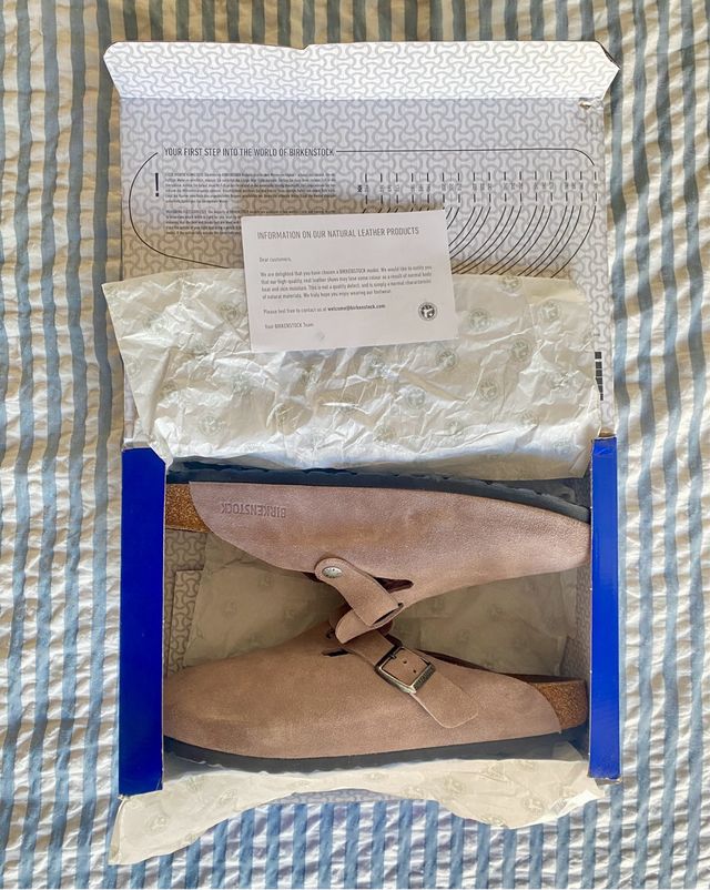 Boston Birkenstock Zuecos