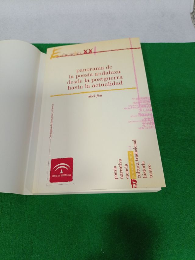 Poesía andaluza,desde postguerra  a la actualidad