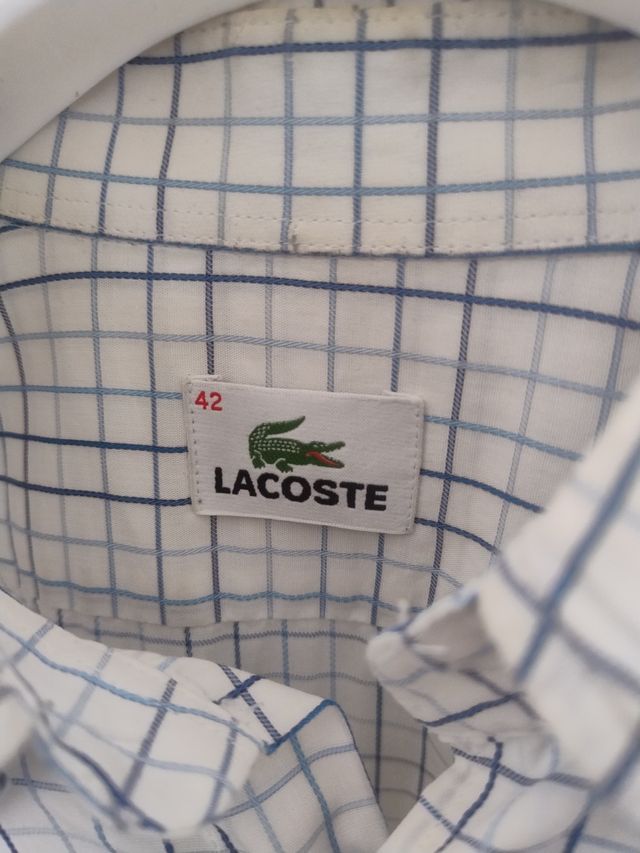 Camicia Lacoste a quadri - Cotone