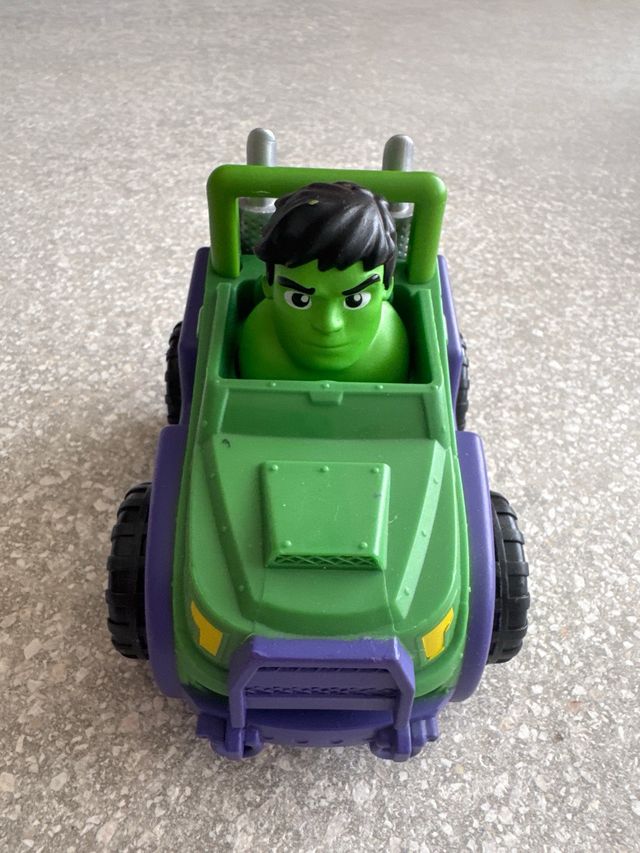 Coches Spider-Man y Hulk
