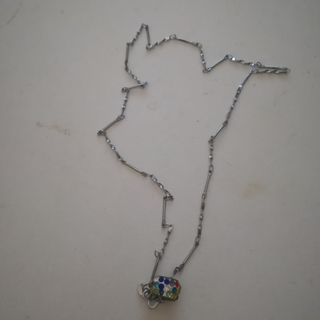 Collar Plata Multicolor