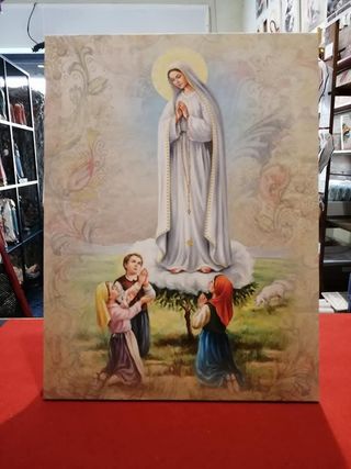 Quadro Madonna di Lourdes 30x40cm