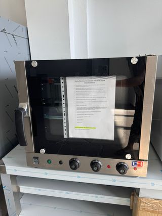 Horno eléctrico industrial convección a vapor