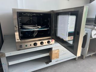 Horno eléctrico industrial convección a vapor