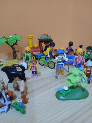 Lote Playmobil: Figuras y accesorios