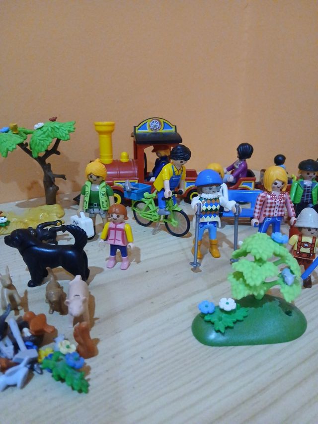 Lote Playmobil: Figuras y accesorios