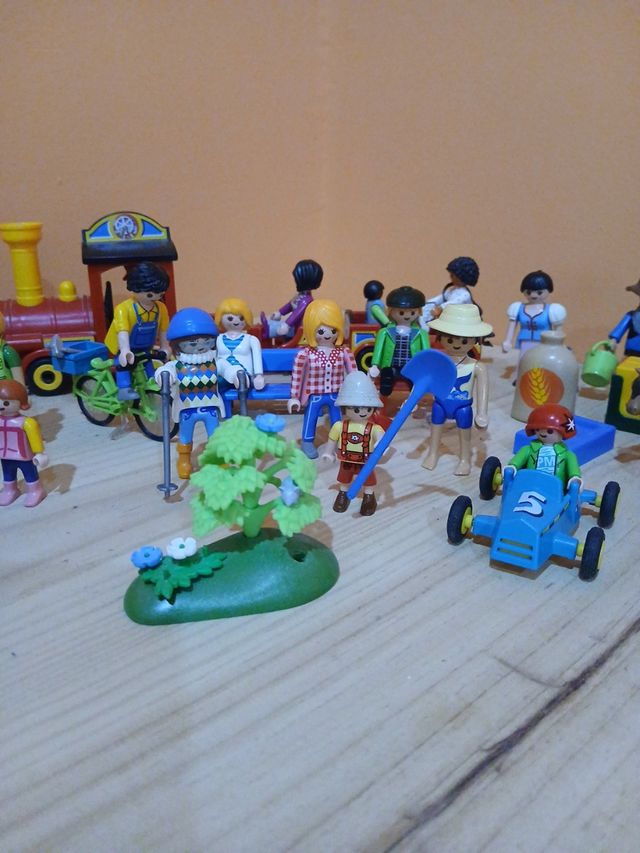 Lote Playmobil: Figuras y accesorios