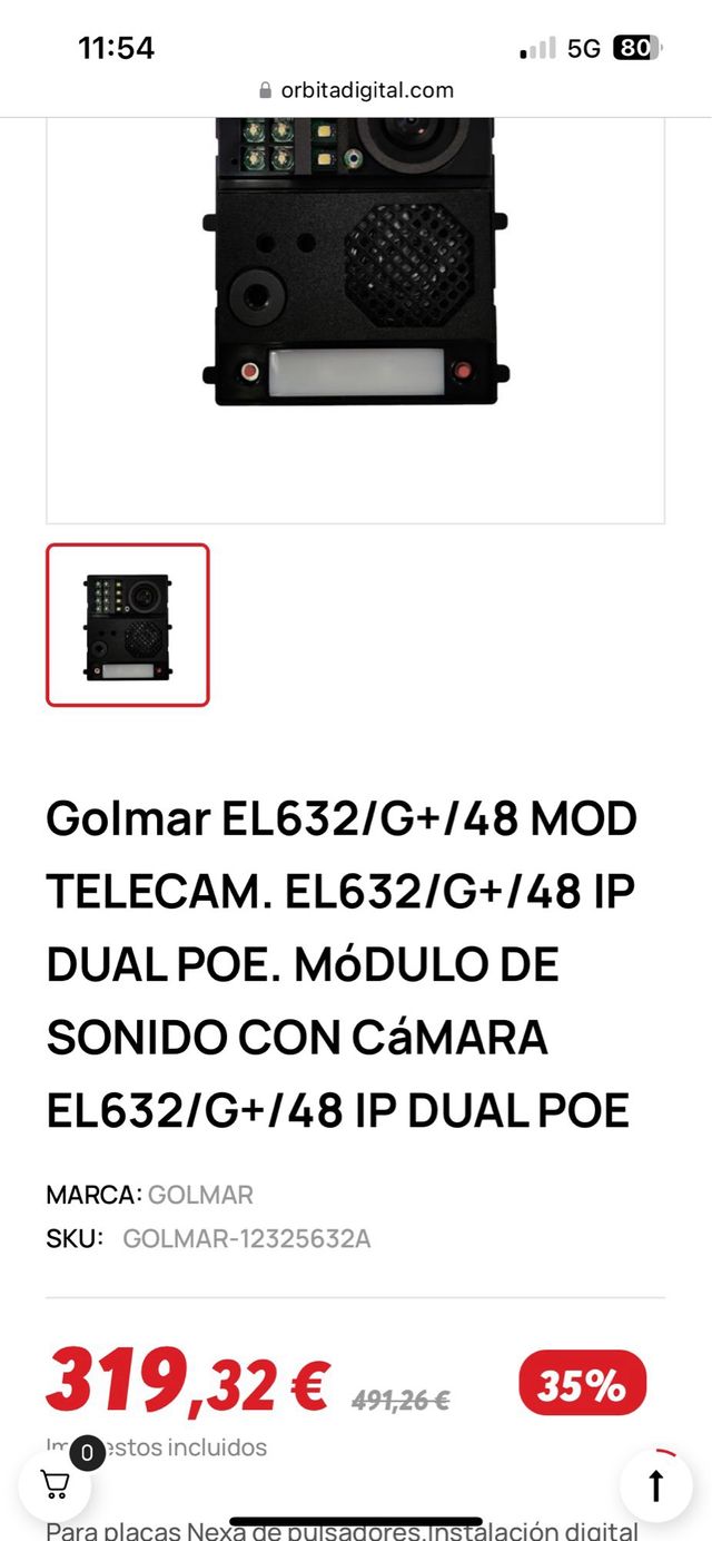 GRUPO FÓNICO GOLMAR 
EL/632 G2+