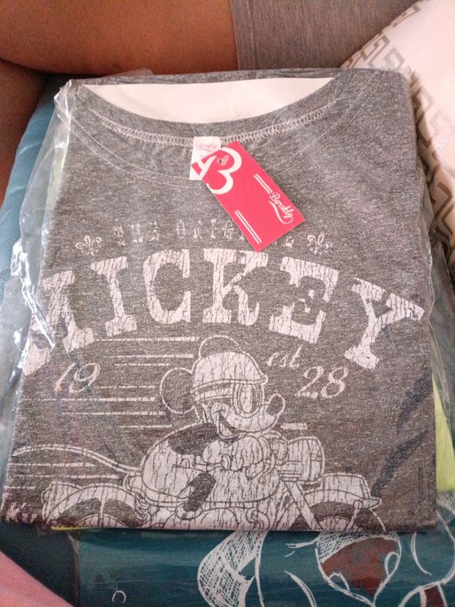 Camiseta Mickey Mouse Bershly - Talla L