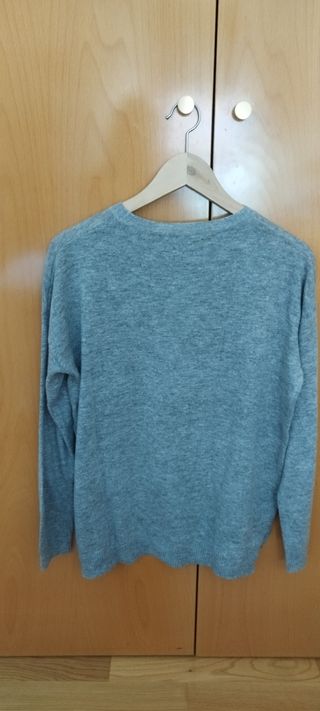 Jersey Sfera flores gris talla M