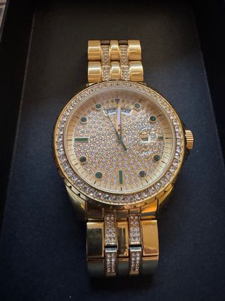 Reloj Guess Dorado con Cristales