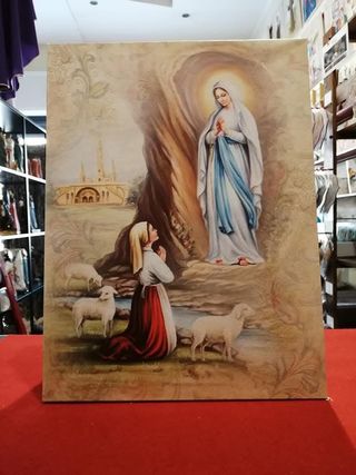 Quadro Madonna di Lourdes 30x40