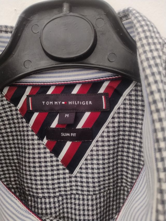 Camicia Tommy Hilfiger, bianca e nera