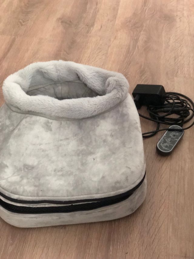 Calientapies masajeador
se le rompio el cierre