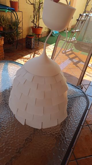 Lámpara Ikea Kvartar blanca
