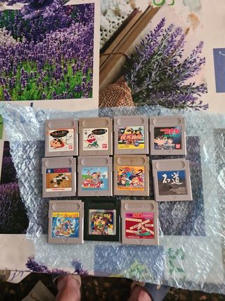 11x Cartuchos Nintendo Game Boy color