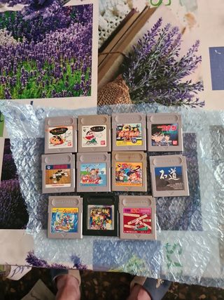 11x Cartuchos Nintendo Game Boy color