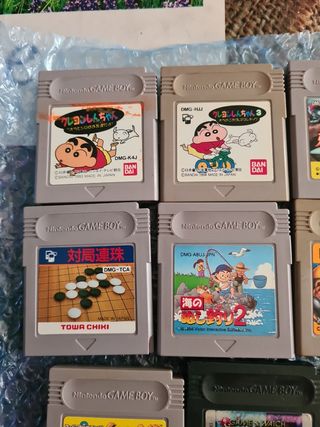 11x Cartuchos Nintendo Game Boy color