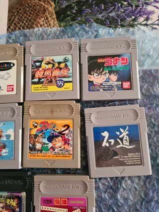11x Cartuchos Nintendo Game Boy color