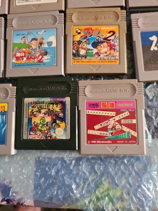 11x Cartuchos Nintendo Game Boy color