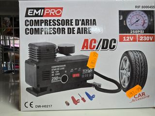 Compresor aire EMI PRO AC/DC 12V-230V