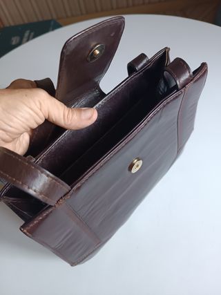 Bolsos y neceseres vintage (marrón y negro)