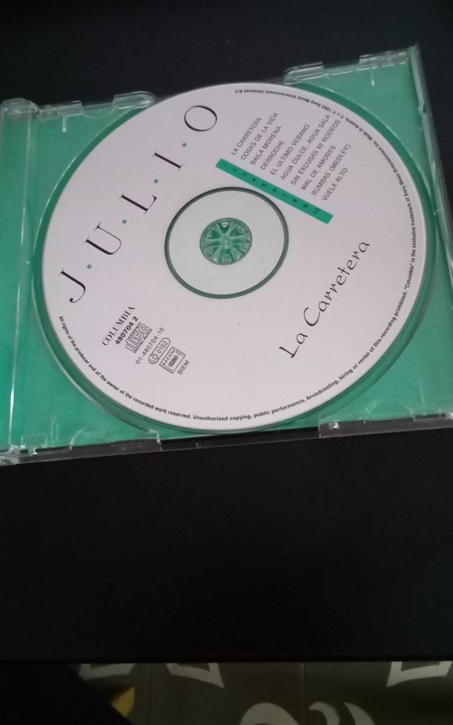 CD - Cassetta La Carretera e Julio Iglesias