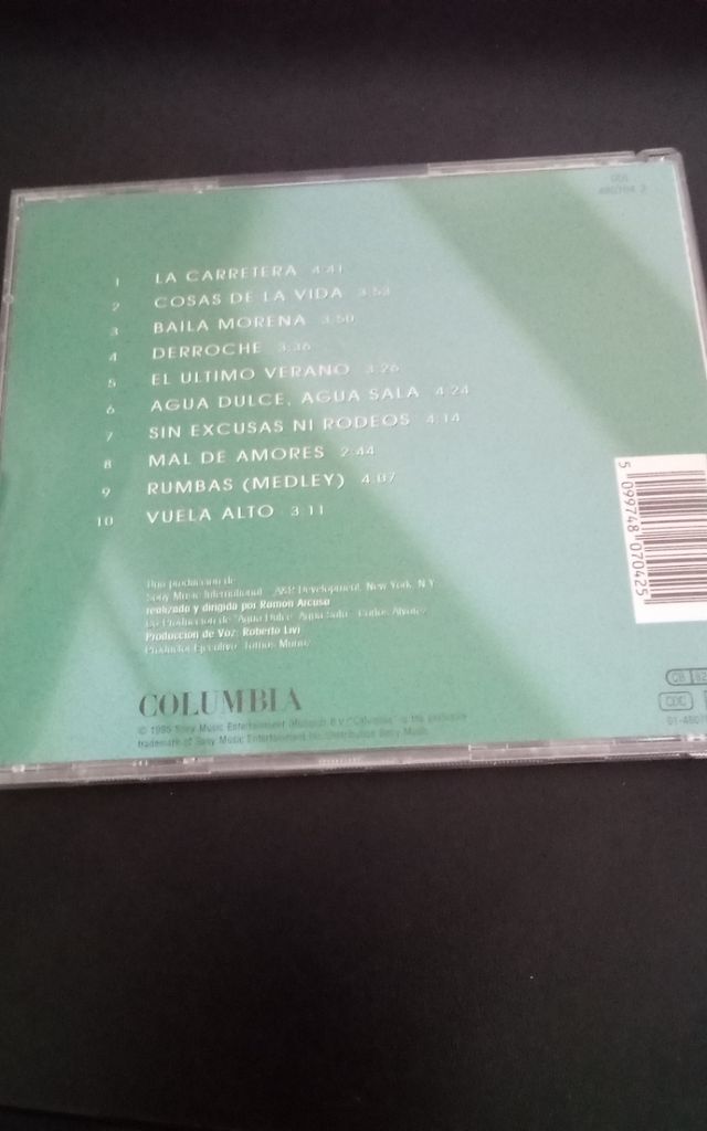 CD - Cassetta La Carretera e Julio Iglesias
