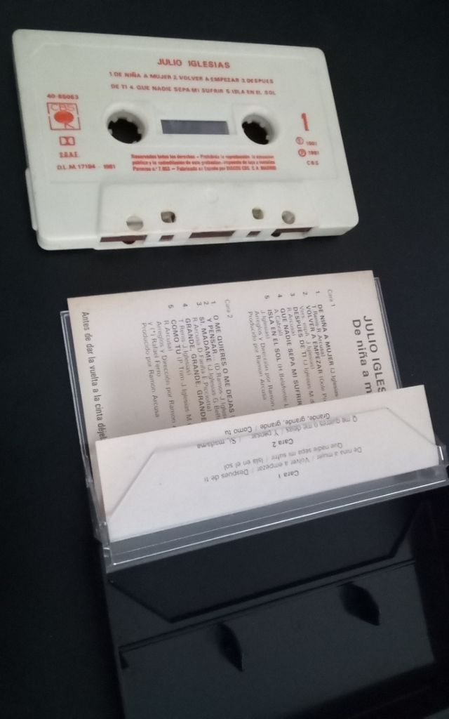 CD - Cassetta La Carretera e Julio Iglesias