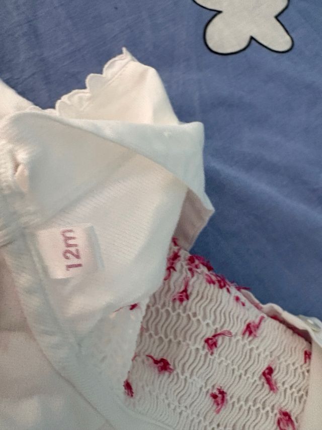 Abito bimba ricamato estivo