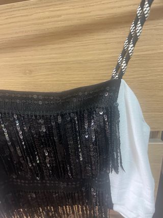 Conjunto Panambi blanco y negro