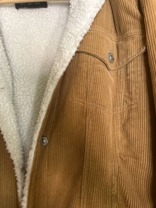Chaqueta pana marrón - S