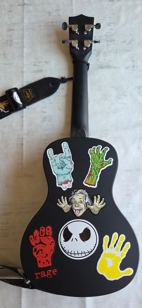 Ukelele Waterman Kala negro