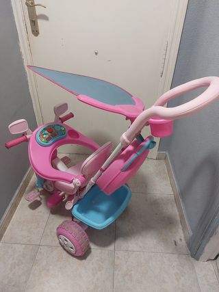 Triciclo infantil rosa