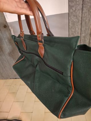Bolso Orblue viaje - Marrón-Verde