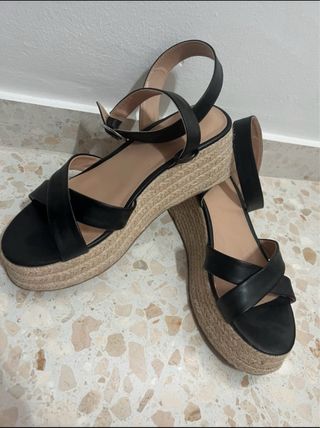 Sandalias de cuña